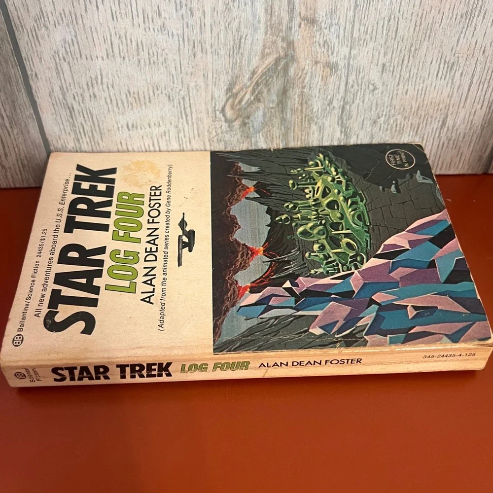 Star Trek Log Four Alan Dean Foster‎ 1st Print 1975 Ballantine Paperback Book